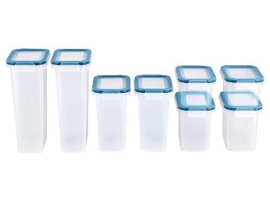 SILVERCREST® Sada potravinových dóz, 8 kusů