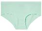 Světle zelené dámské kalhotky.