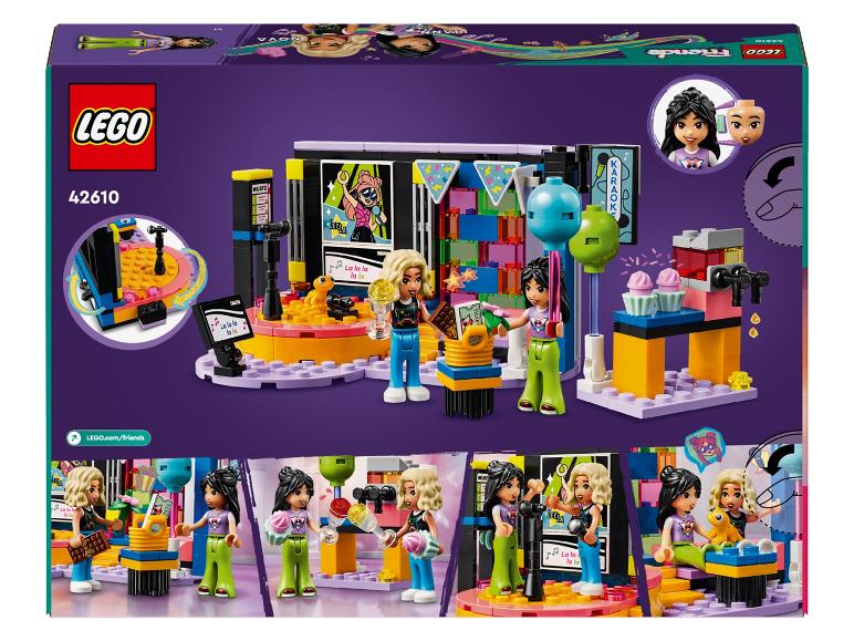 LEGO Friends sada s karaoke pódiem a stánkem se sladkostmi