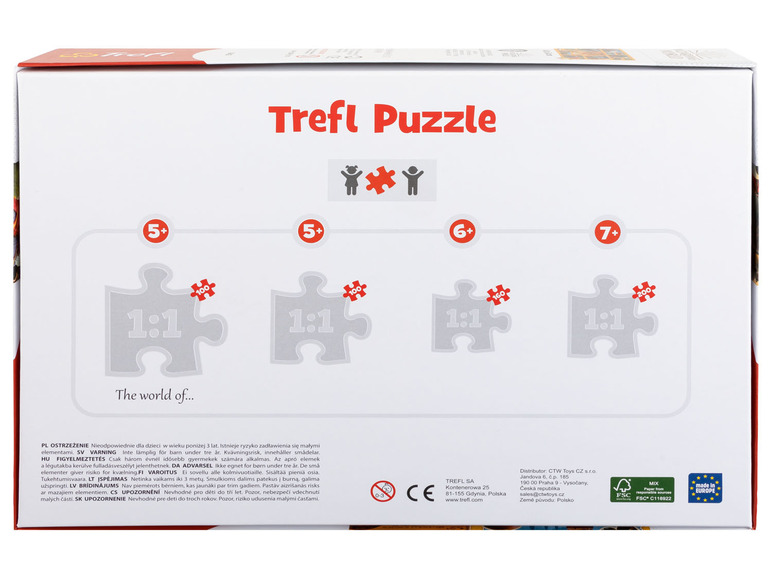  Zobrazit na celou obrazovku Trefl Puzzle, 100 dílků - Obrázek 9
