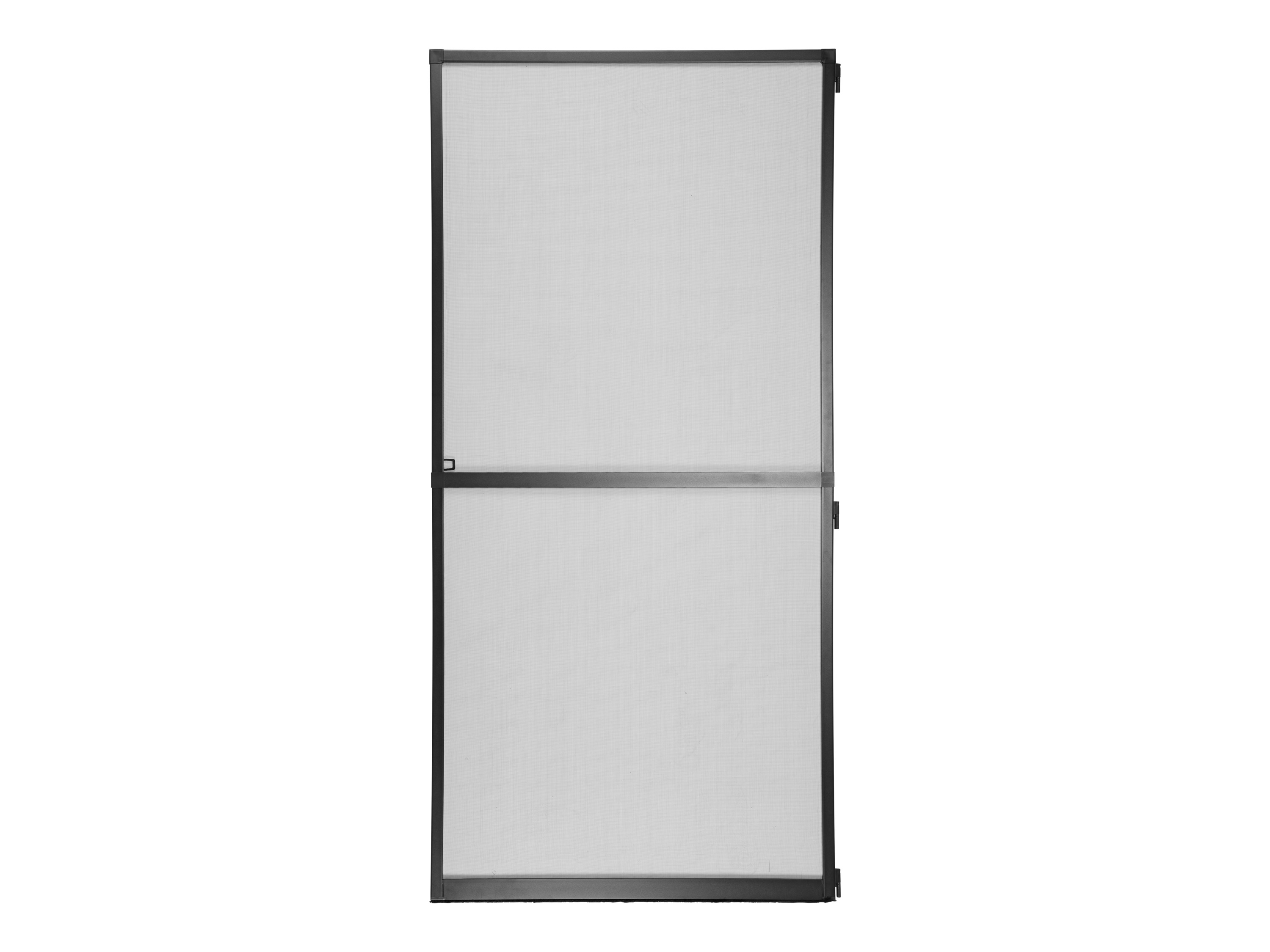 Livarno® Hliníkový dveřní rám se síťkou proti hmyzu, 100 x 210 cm (antracitová)