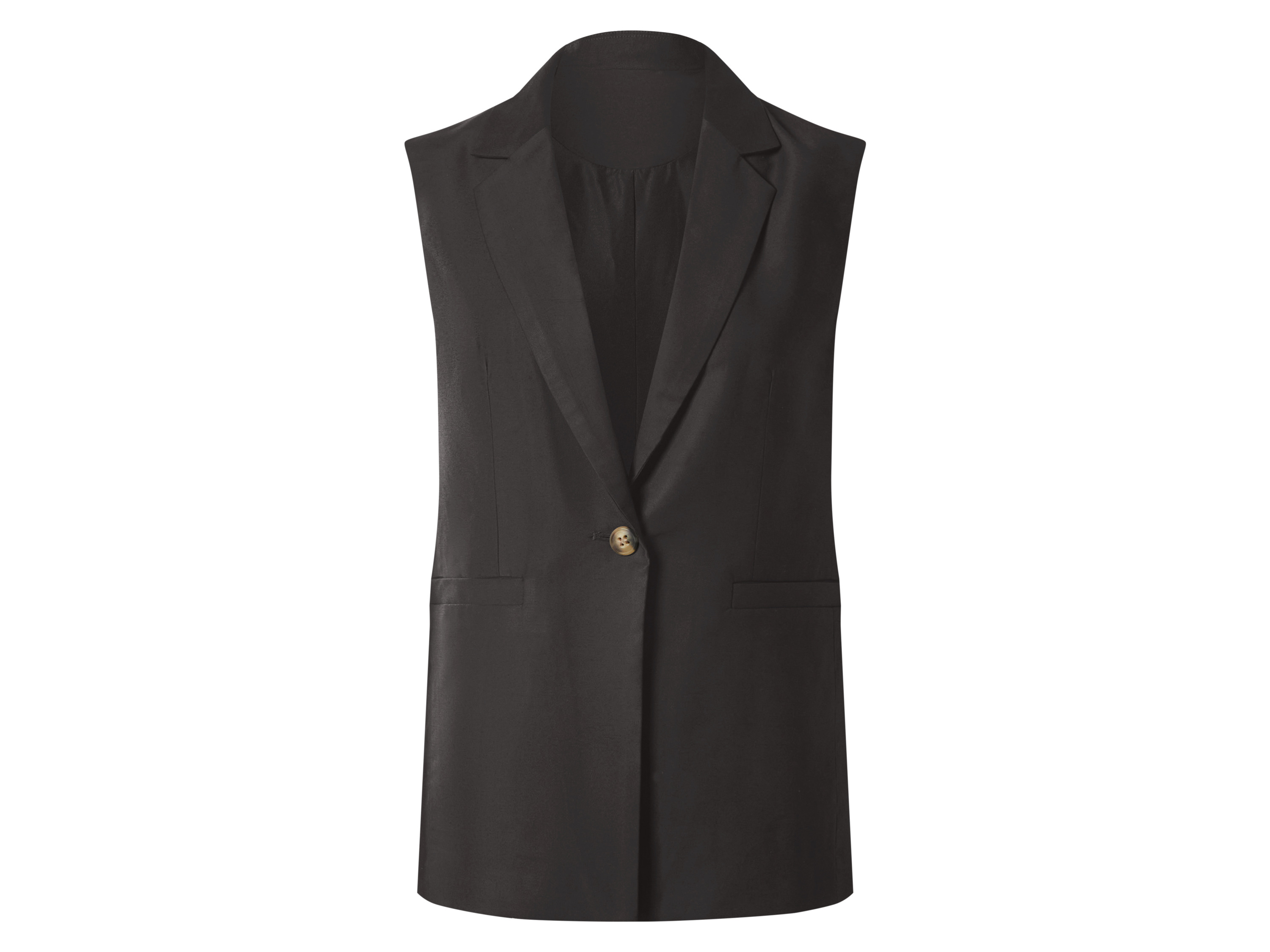 esmara® Dámský blejzr bez rukávů (černá, 34)