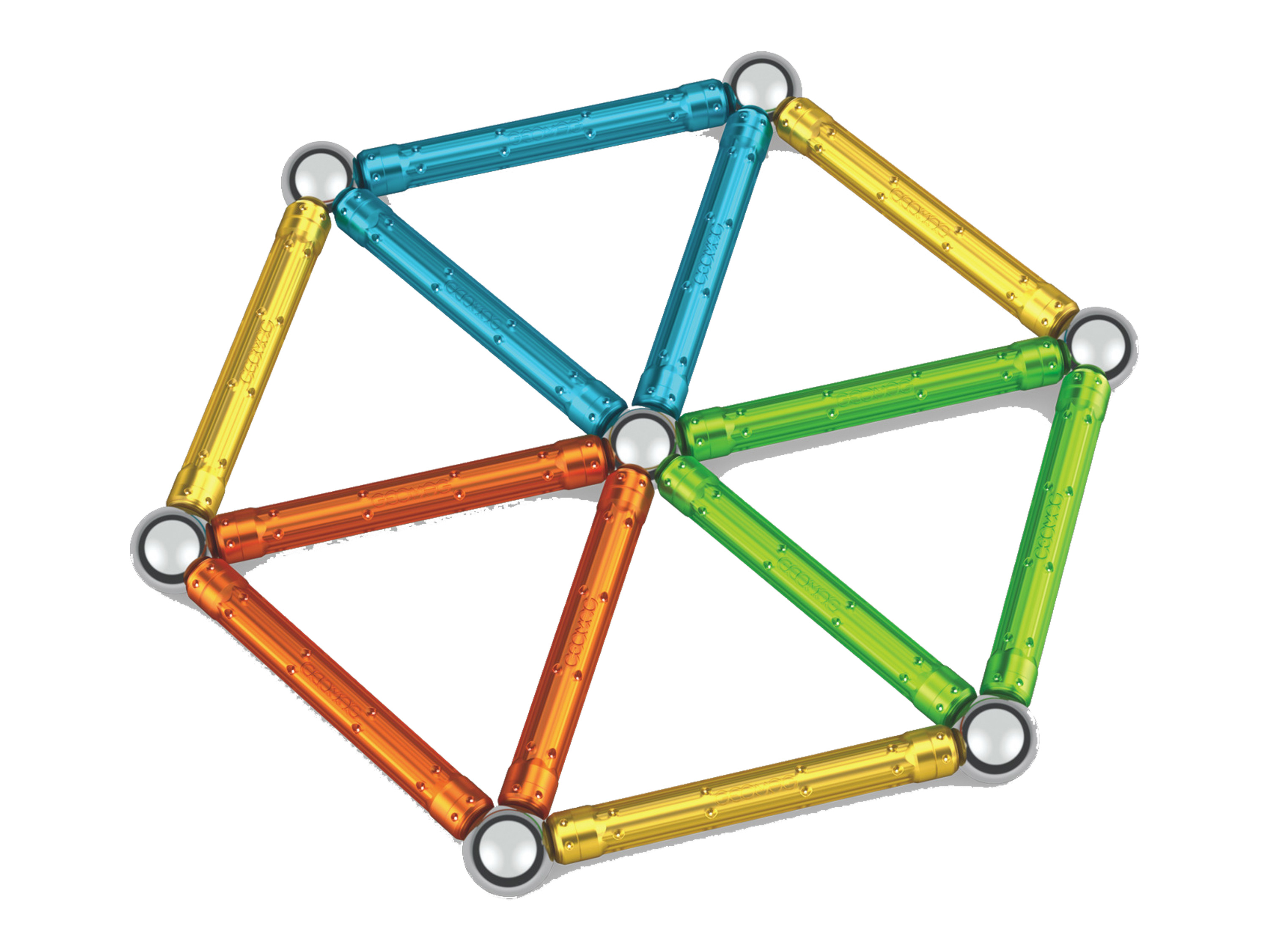 Geomag Magnetické tyčinky »Gems 70«