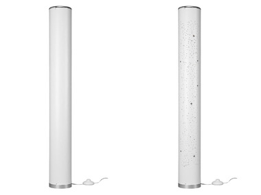 LIVARNO home Stojací LED lampa s dálkovým ovládáním