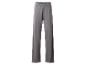 Široké šedé kalhoty z měkké látky.