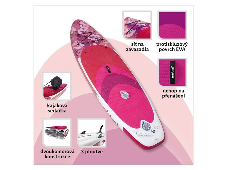  Zobrazit na celou obrazovku Mistral Dvoukomorový paddleboard Allround Vivid 10'6" - Obrázek 4