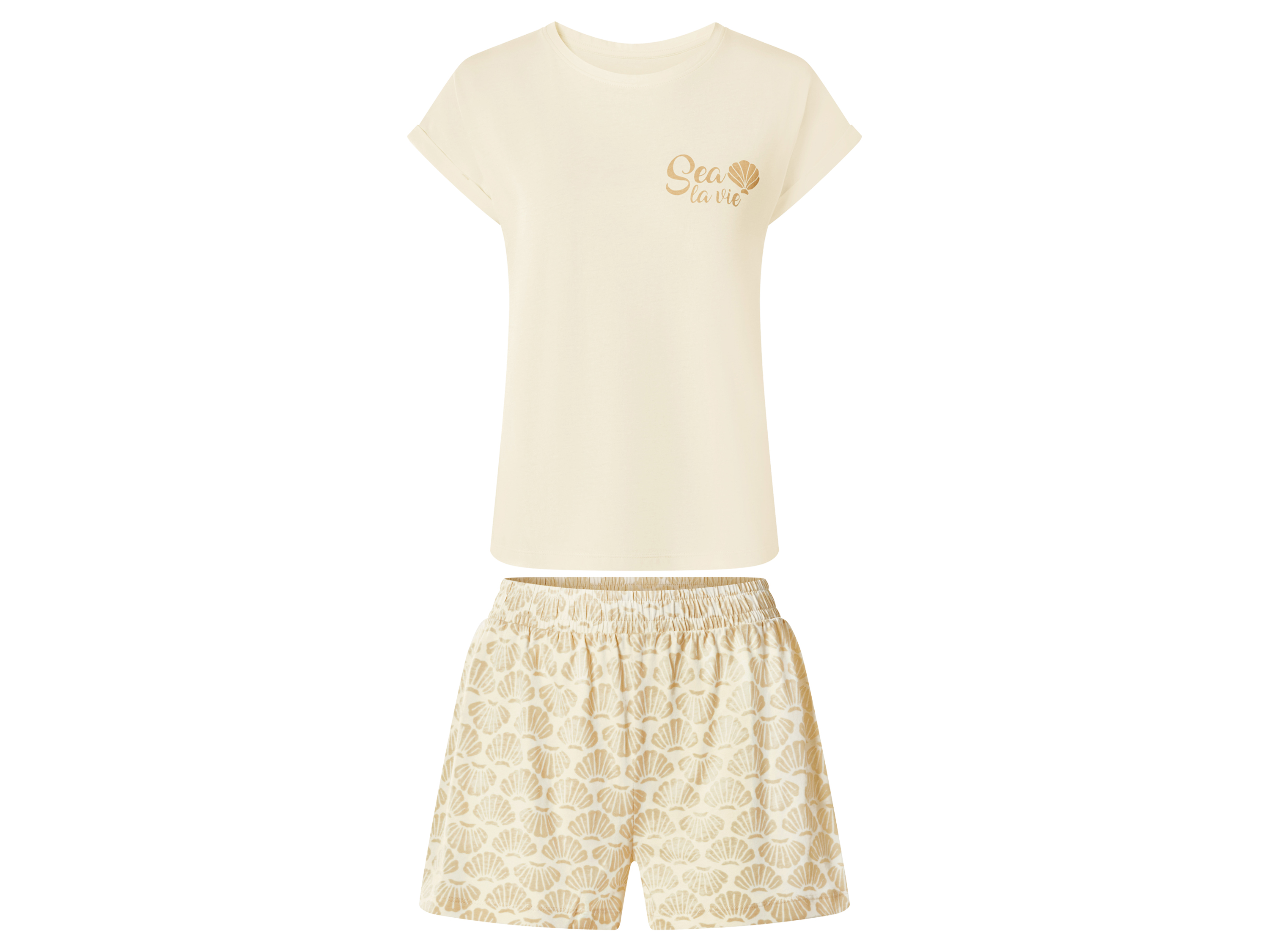 esmara® Dámské pyžamo (bílá, XL (48/50))