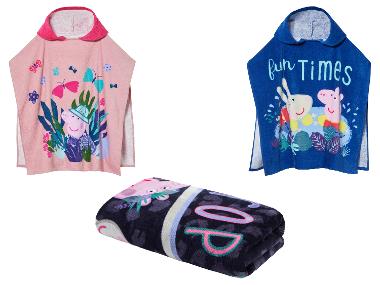 Dětské pončo, 60 x 120 cm / Plážová osuška, 75 x 150 cm