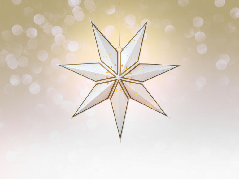  Zobrazit na celou obrazovku LIVARNO home Vánoční LED hvězda, 20 LED, 70 cm - Obrázek 9