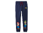 Tmavě modré dětské tepláky s potiskem Super Mario.