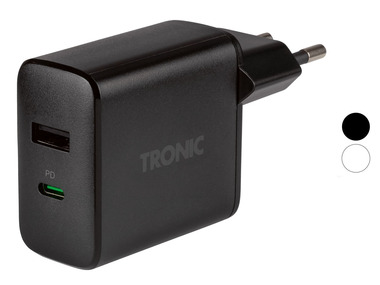 TRONIC® Duální USB nabíječka, 30 W, USB-C PD, USB-A