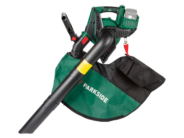  Zobrazit na celou obrazovku PARKSIDE® Aku vysavač / foukač listí PLSA 40-Li C2, 2x 4 Ah - Obrázek 9
