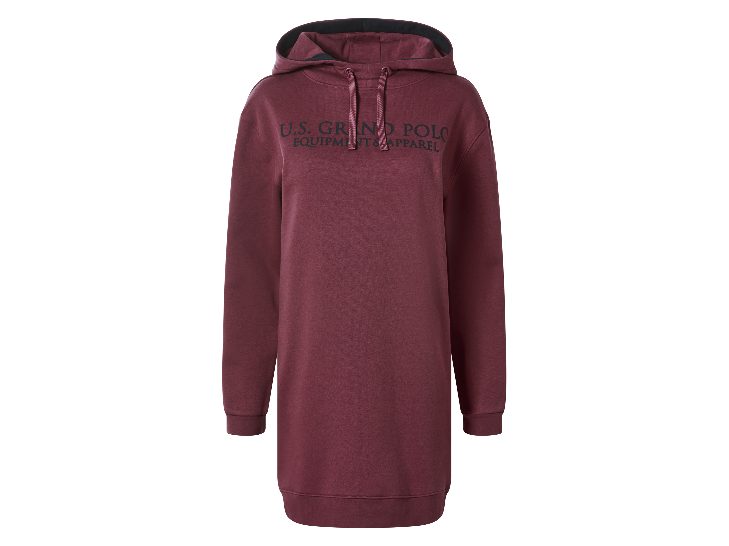 esmara® U.s. Grand Polo Dámské mikinové šaty (červená, XL (48/50))