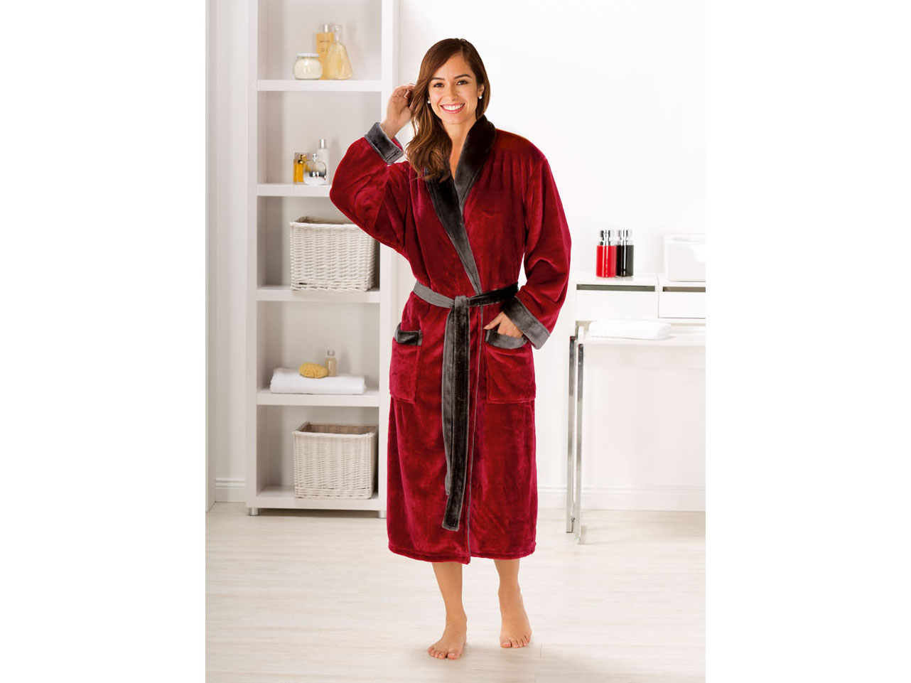 Gözze Župan unisex (červená, M)