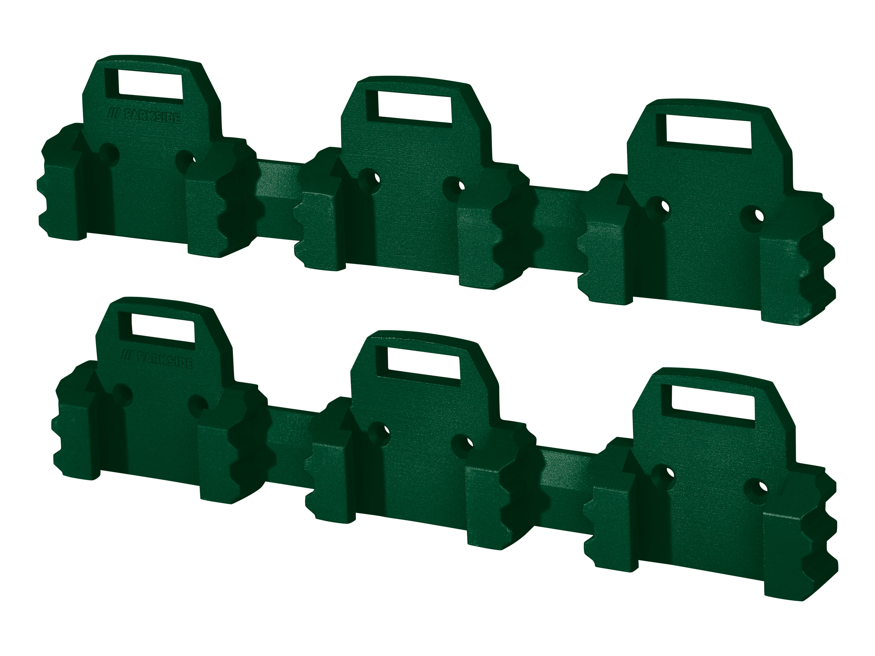 Parkside® Sada nástěnných držáků X 20 V Team (sada trojitých držáků, 2dílná)
