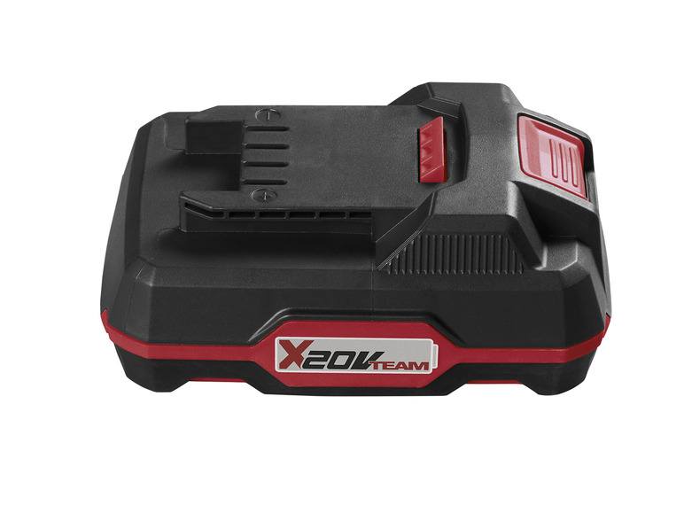 Černá baterie X20V TEAM pro nářadí.