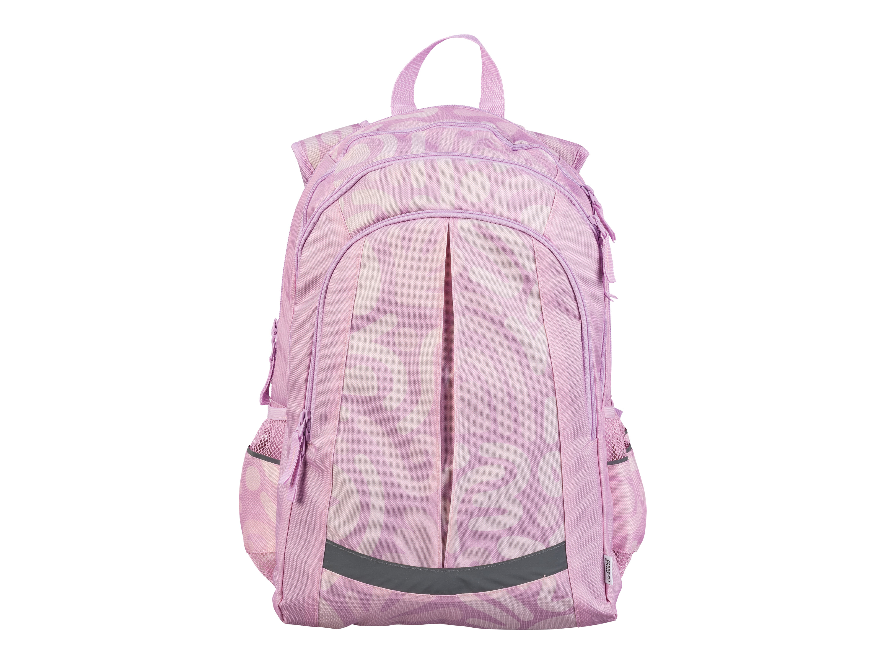 crelando® Školní batoh, 27 l (světle růžová)