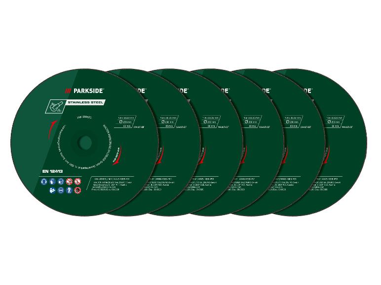 Sada řezných kotoučů na nerezovou ocel, 1,9 x 22,23 mm, Ø 230 mm, 80 m/s, WA46R-BF.