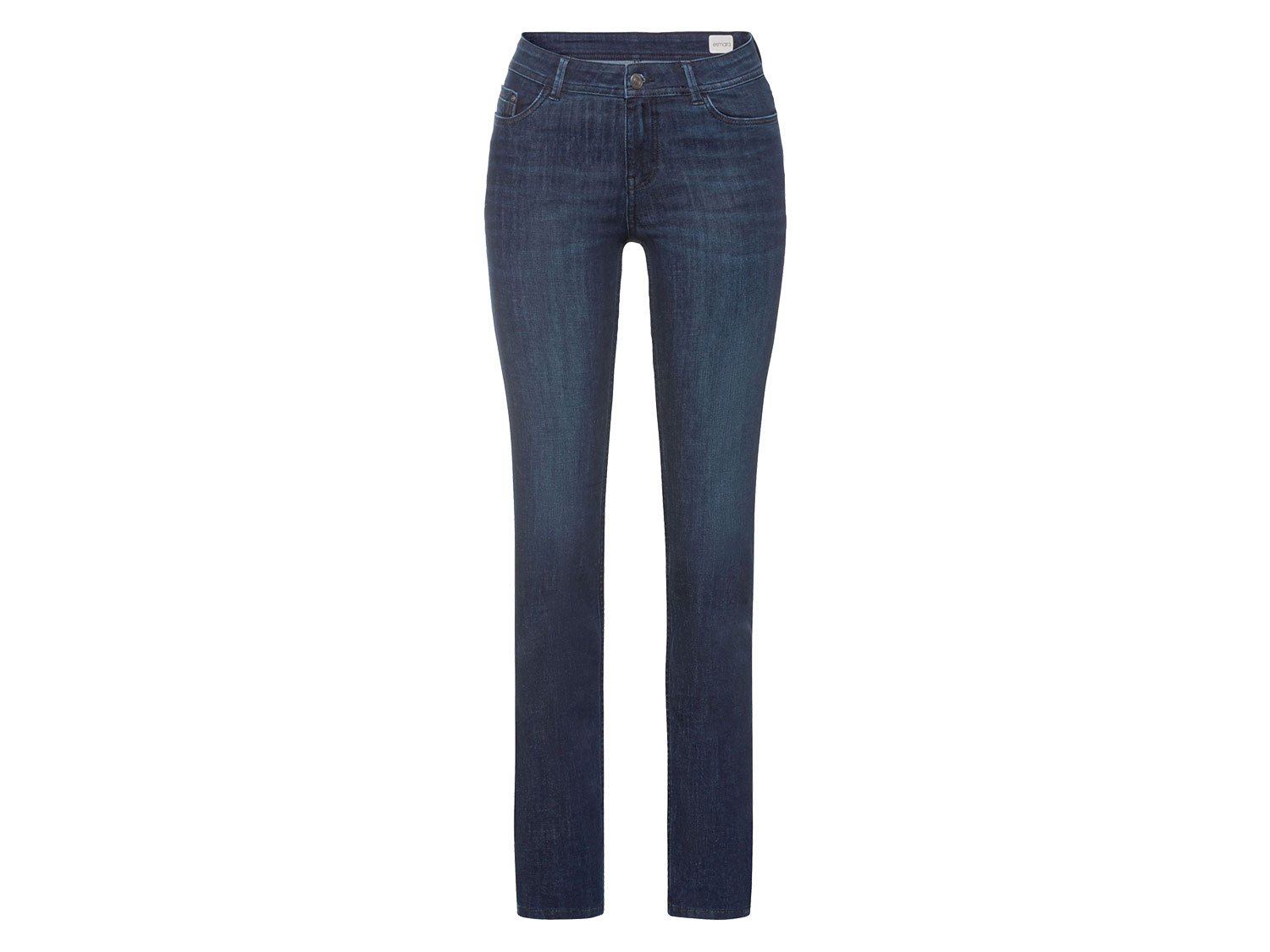 esmara® Dámské džíny „Slim Fit", 3 délky (krátké, 38, tmavě modrá)
