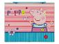 Peppa Pig pouzdro růžové s papírnictvím