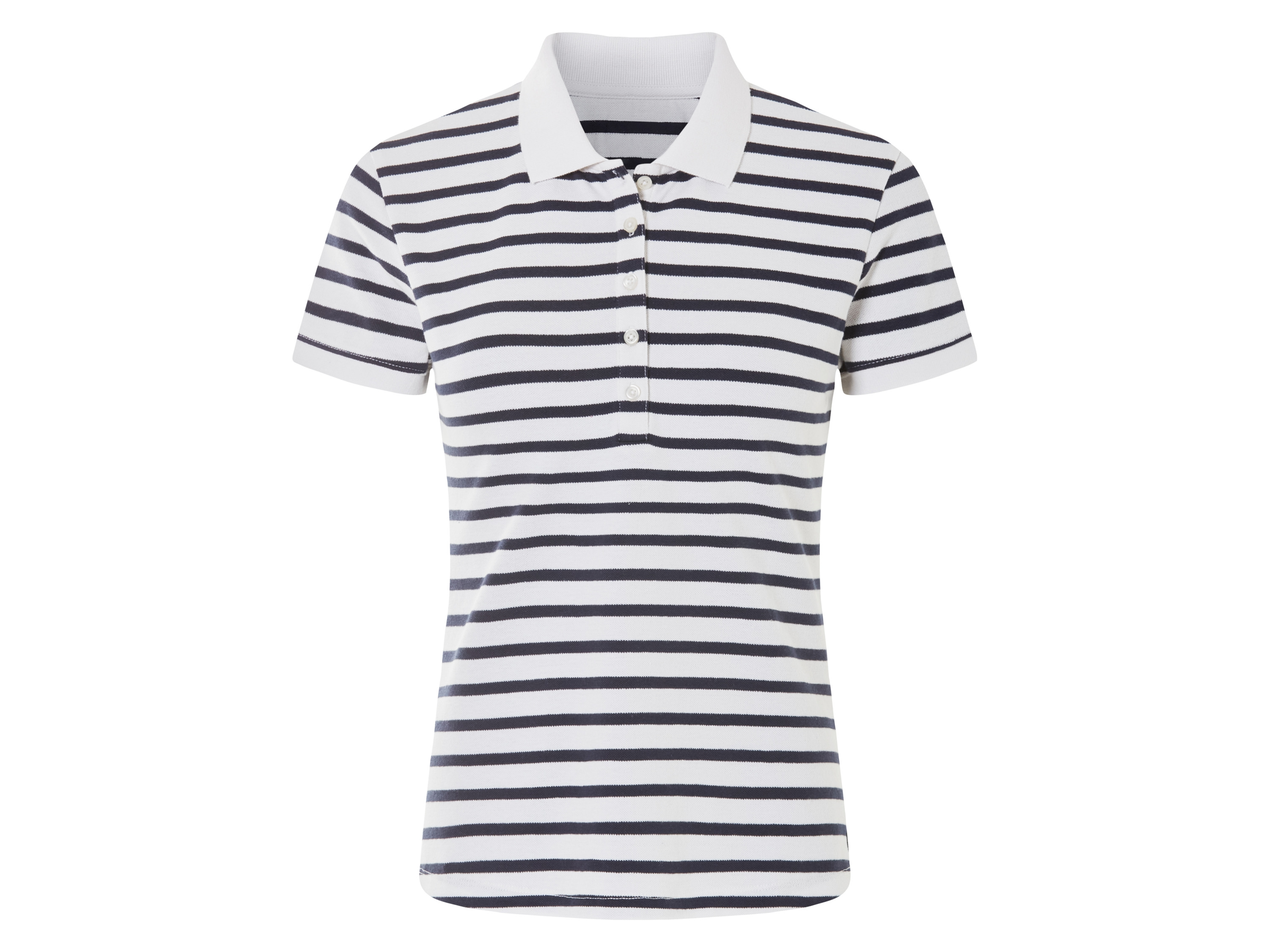 esmara® Dámské polotriko (pruhy/bílá, L(44/46))