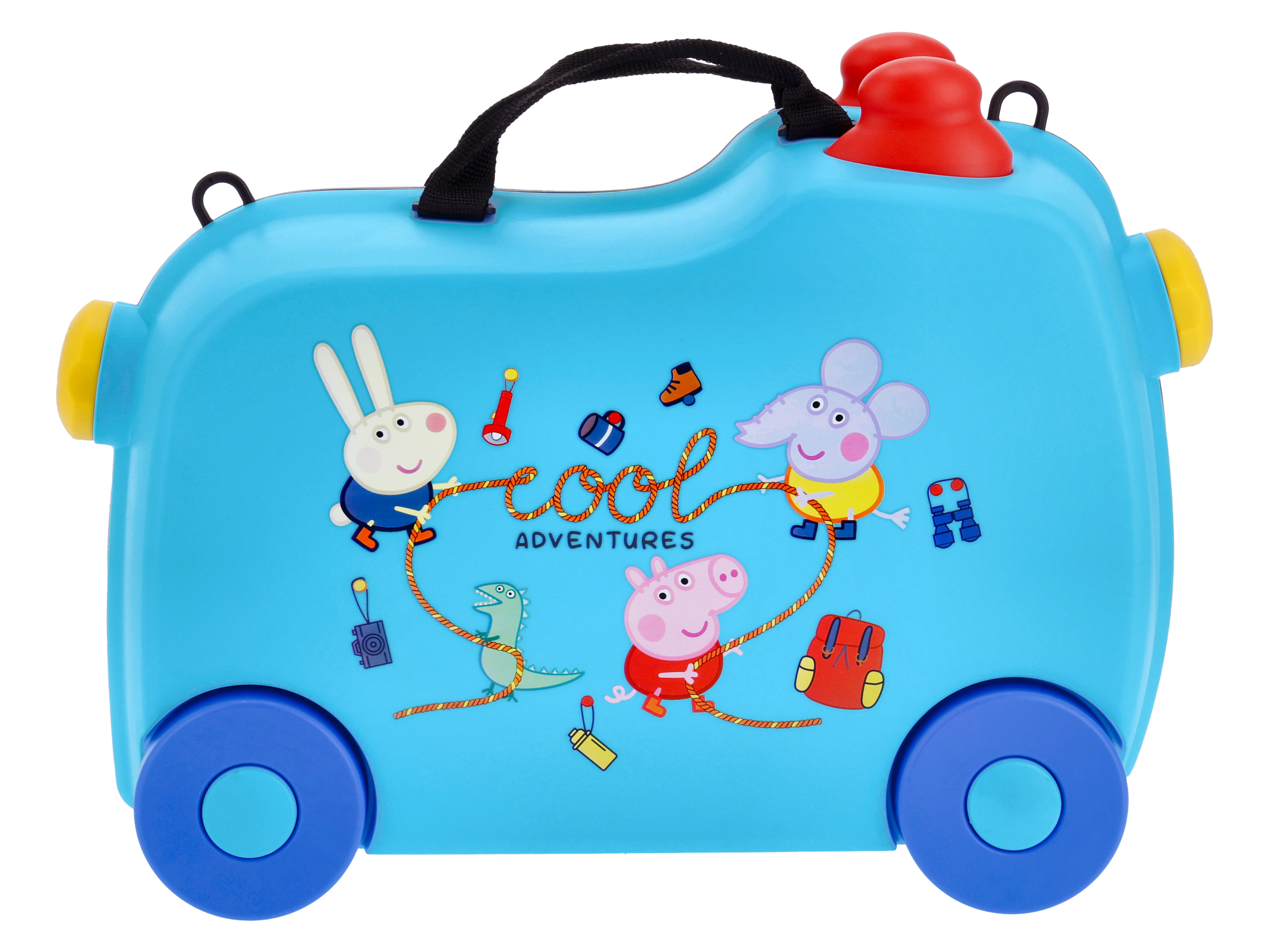 Dětský cestovní kufr Prasátko Peppa (modrá)