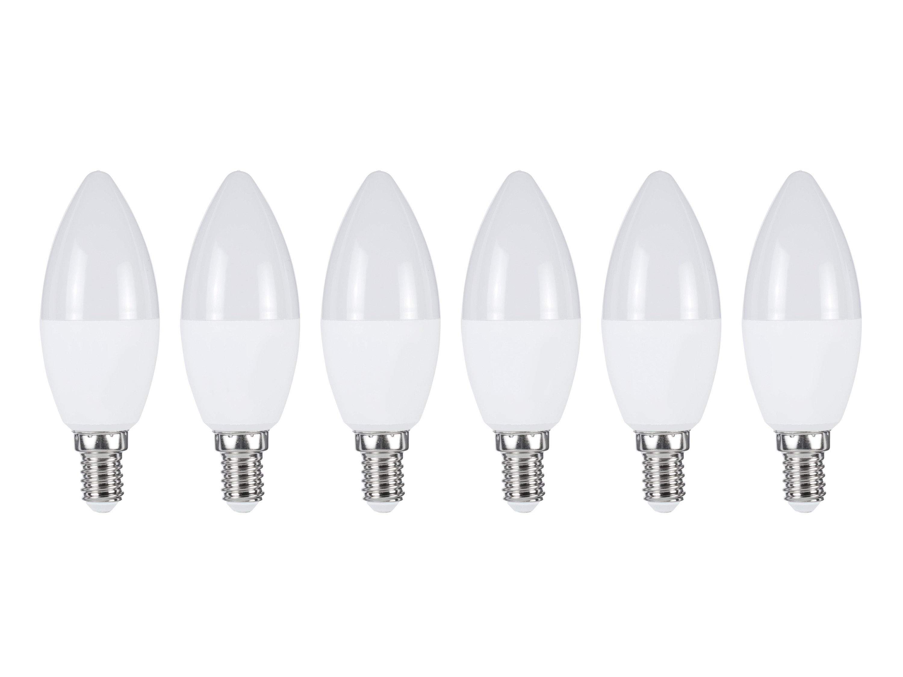 Livarno® LED žárovka, 6 kusů (svíčka E14)