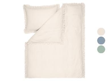 LIVARNO® Ložní povlečení z mikrovláknitého saténu, 140 x 200 cm, 70 x 90 cm