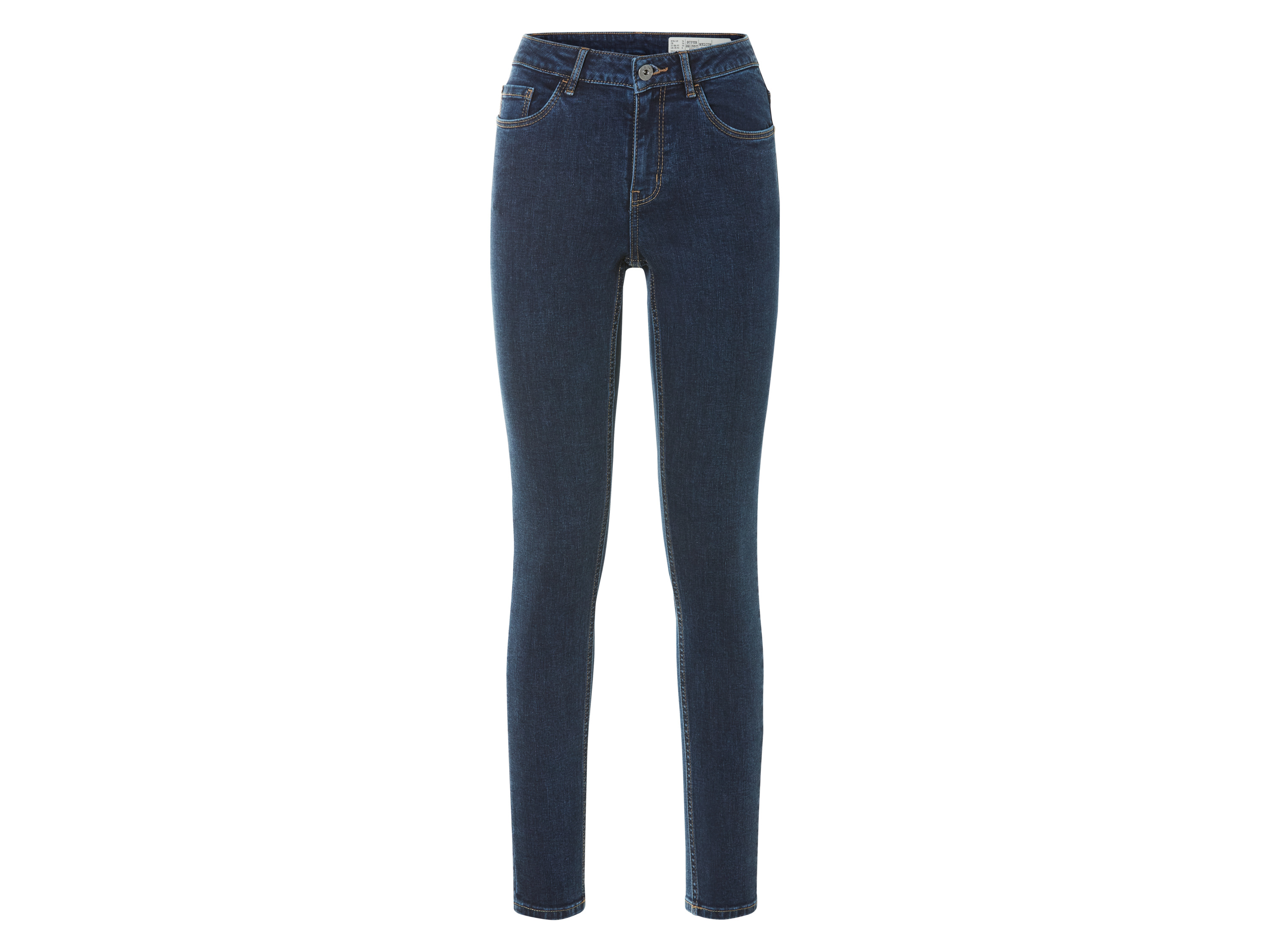 esmara® Dámské džíny "Super Skinny Fit" (44 (krátká délka), tmavě modrá)