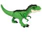 Zelená hračka dinosaura T-Rex.