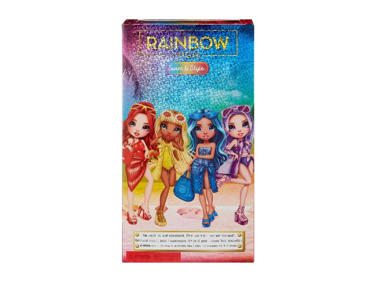 Rainbow High: Sada panenek Swim & Style s doplňky.