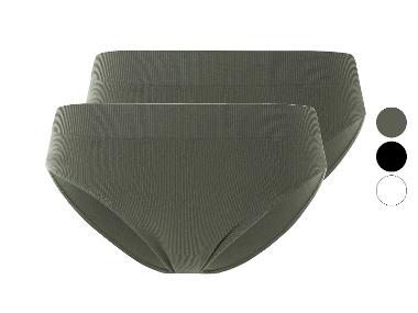 esmara® Dámské bezešvé kalhotky, 2 kusy