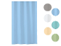 Světle modrá sprchová záclona, další barvy k dispozici.