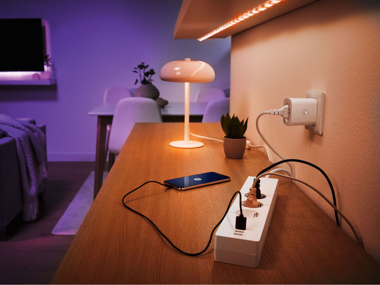  Zobrazit na celou obrazovku SILVERCREST® Zigbee 3.0 Smart Home Zásuvková lišta s USB - Obrázek 4