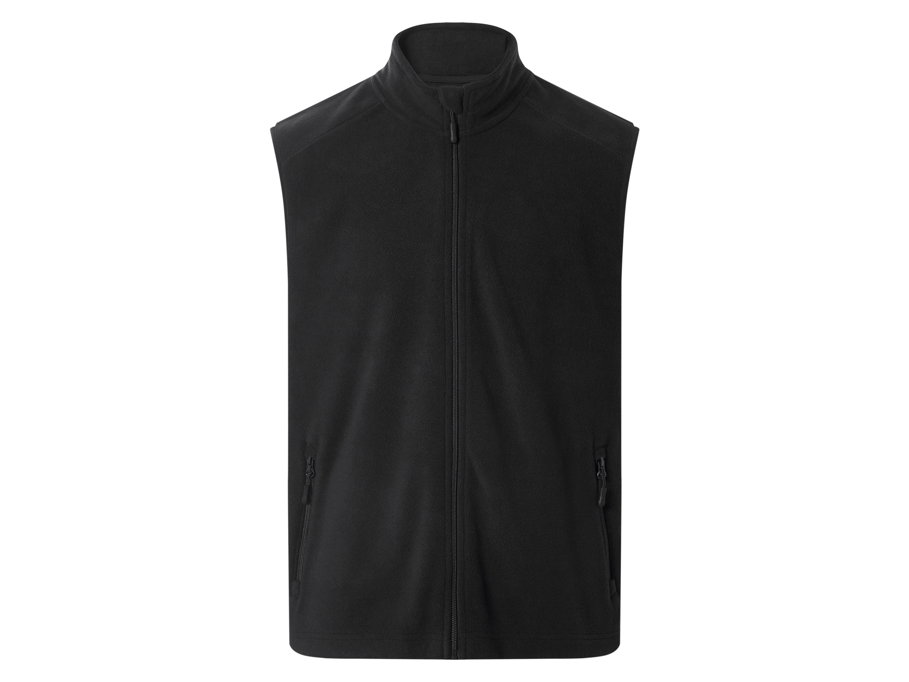 Esmara MEN Pánská fleecová vesta (černá, XL (56/58))