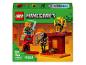 Lego Minecraft sada s postavou na prasátku, kostrou a Blazeem