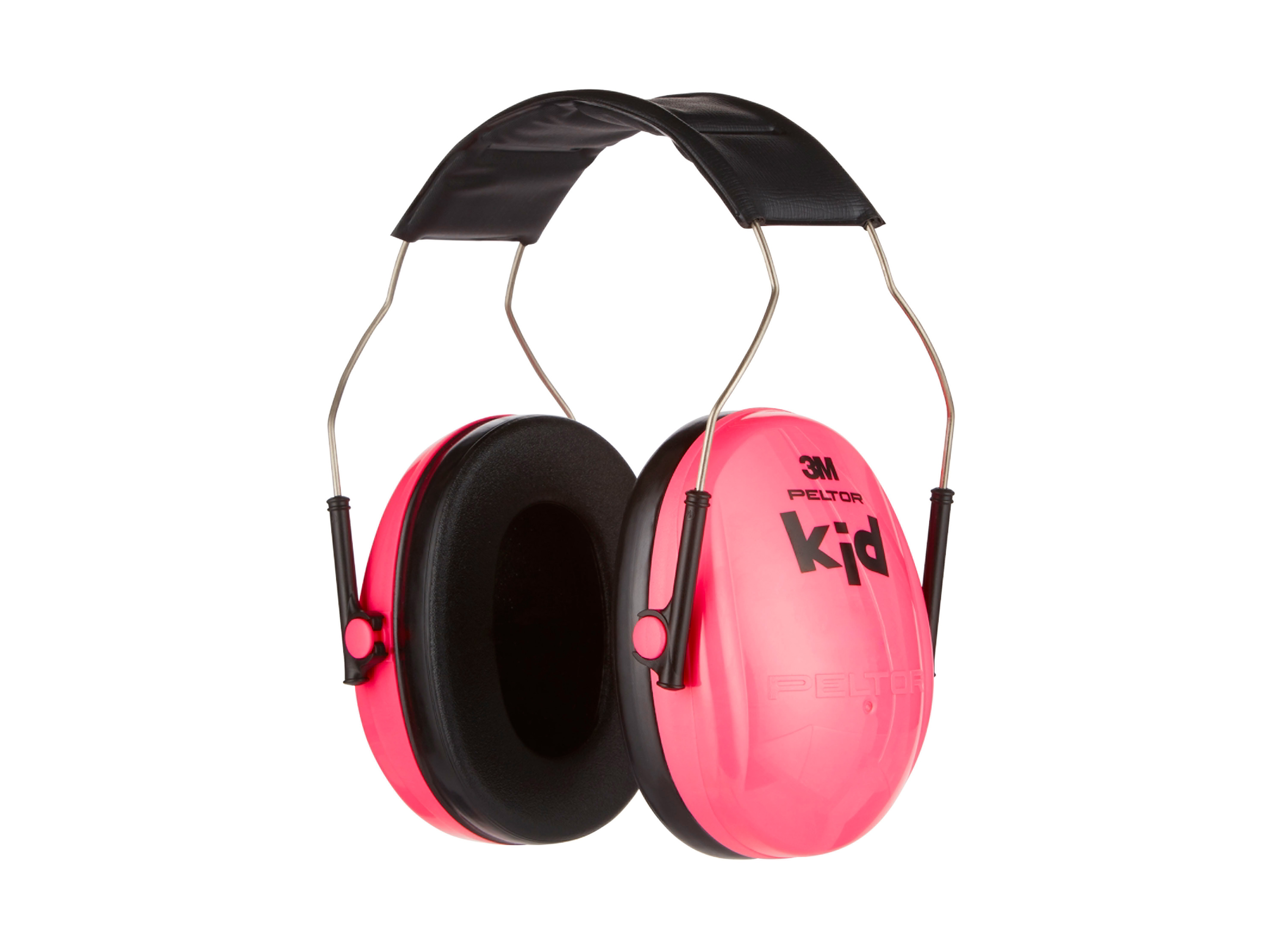 3M Dětské chrániče sluchu (neonová růžová)