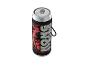 Černý přenosný reproduktor ve tvaru plechovky s nápisem „KONG URBAN CLASSIC ENERGY DRINK WILD POWER“