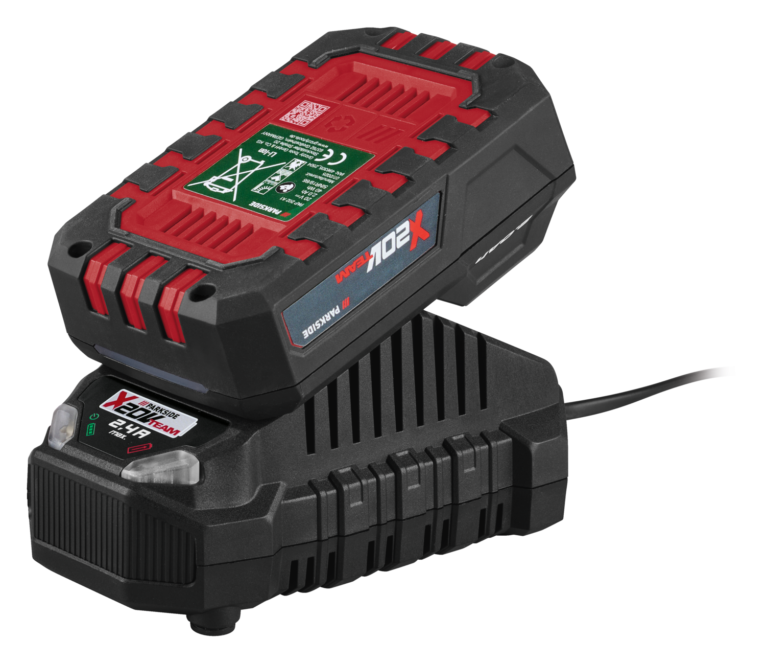 Parkside® Akumulátor 2 Ah PAP 202 A1 a nabíječka PLG 20 C1