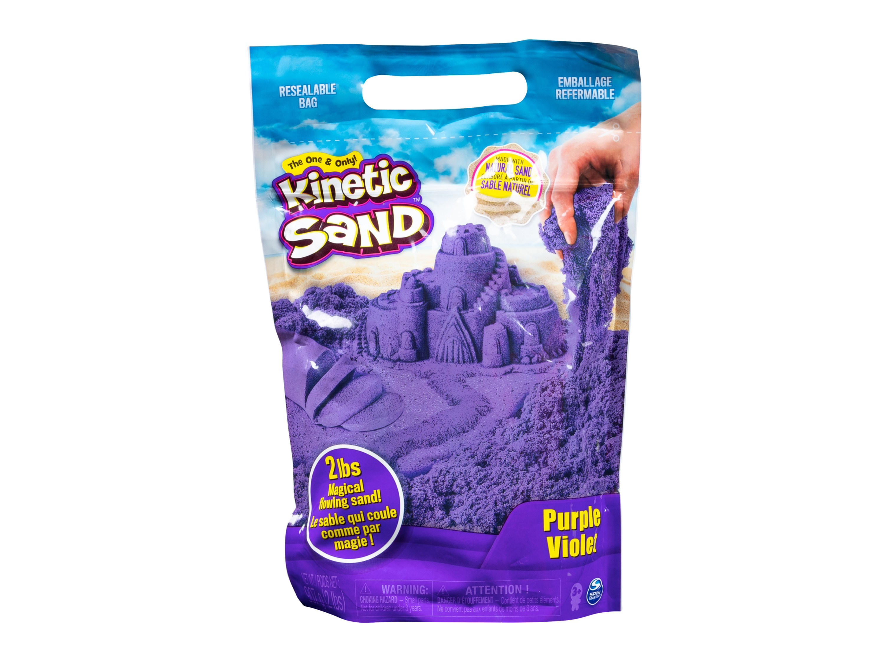 Kinetic Sand Kinetický barevný písek (lila fialová)