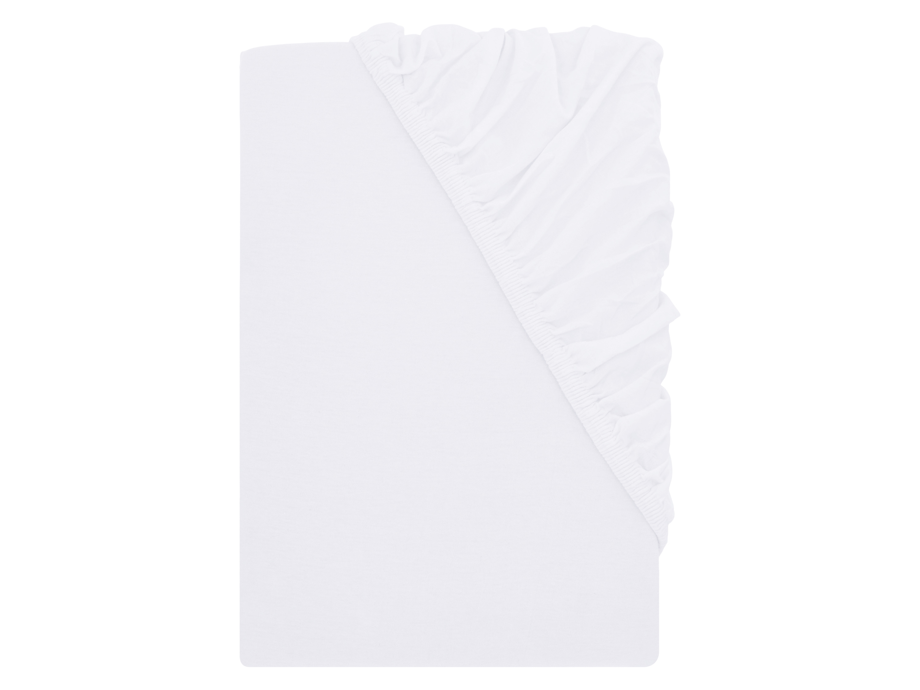 Livarno® Žerzejové napínací prostěradlo, 180-200 x 200 cm (bílá)