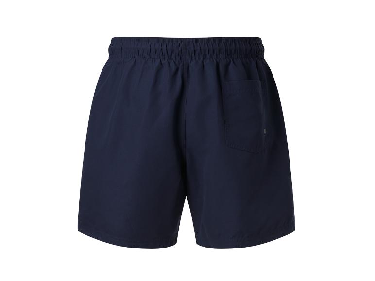 Tmavě modré plavky.