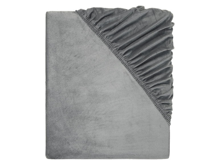  Zobrazit na celou obrazovku LIVARNO home Plyšové napínací prostěradlo, 90-100 x 200 cm - Obrázek 4