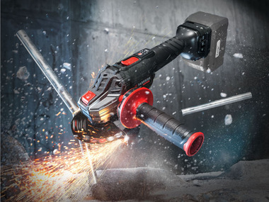 PARKSIDE PERFORMANCE® Aku úhlová bruska PWSAP 20 Li D4, Smart 8 Ah