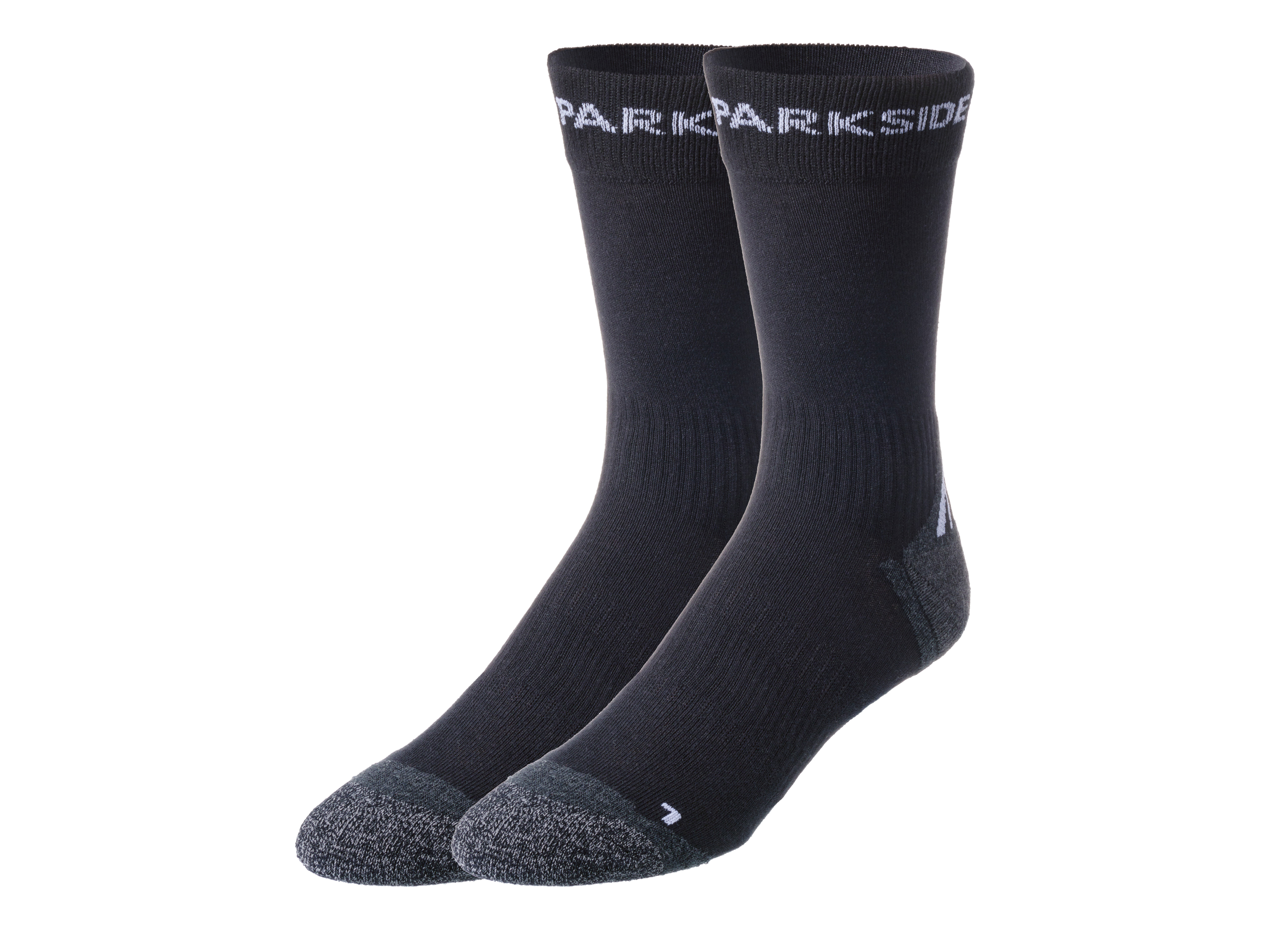 Parkside® Pánské pracovní ponožky, 2 páry (černá, 39/42)