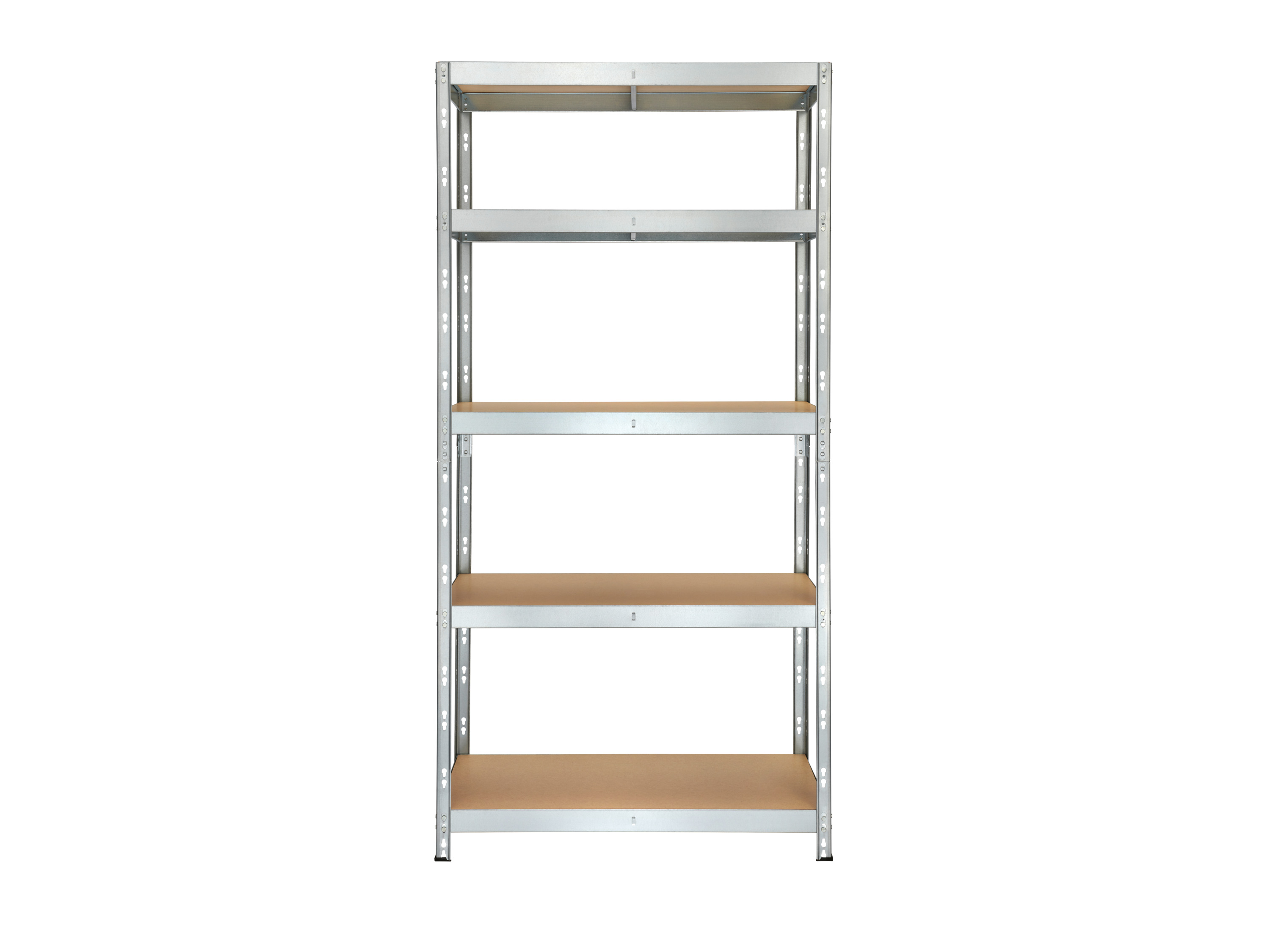 Parkside® Vysokozátěžový regál s 5 policemi Rivet, 180 x 90 x 40 cm