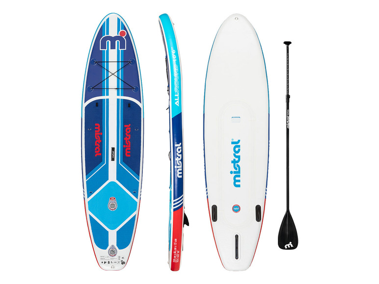  Zobrazit na celou obrazovku Mistral Dvoukomorový paddleboard Allround, 10'6'' - Obrázek 2