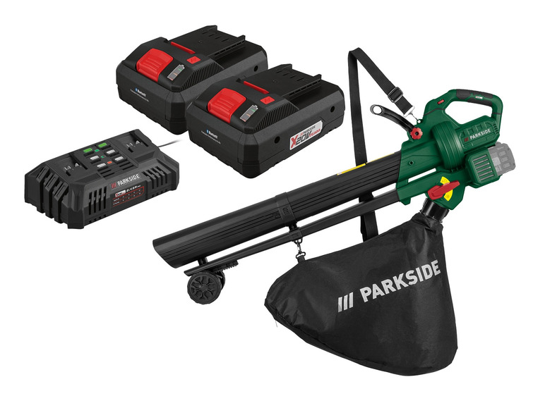  Zobrazit na celou obrazovku PARKSIDE® Aku vysavač / foukač listí 40 V PLSBA 40-Li A1, 2x Smart 4 Ah - Obrázek 1