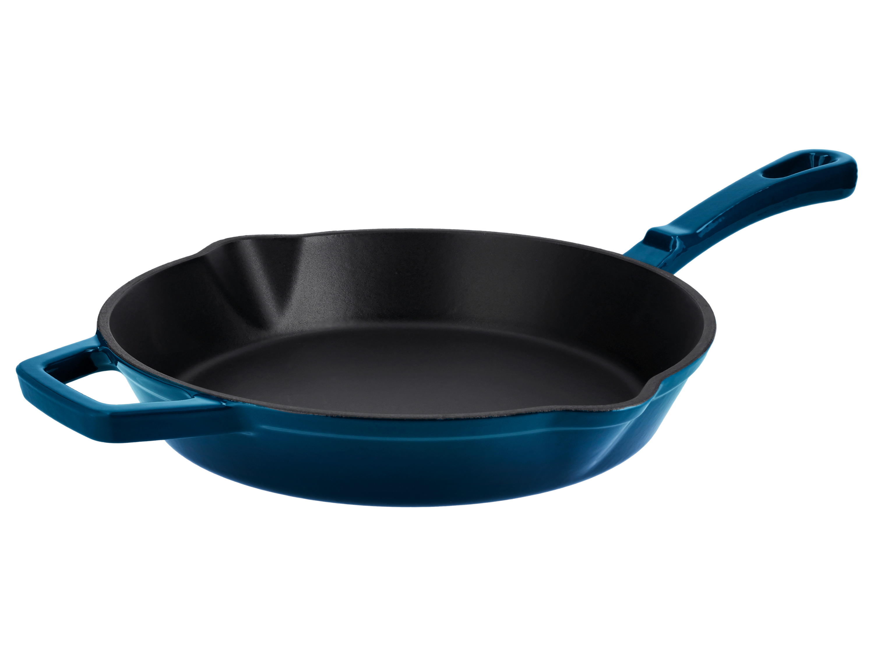 Silvercrest® Litinová grilovací pánev Premium, Ø 25 cm (kulatá, modrá)