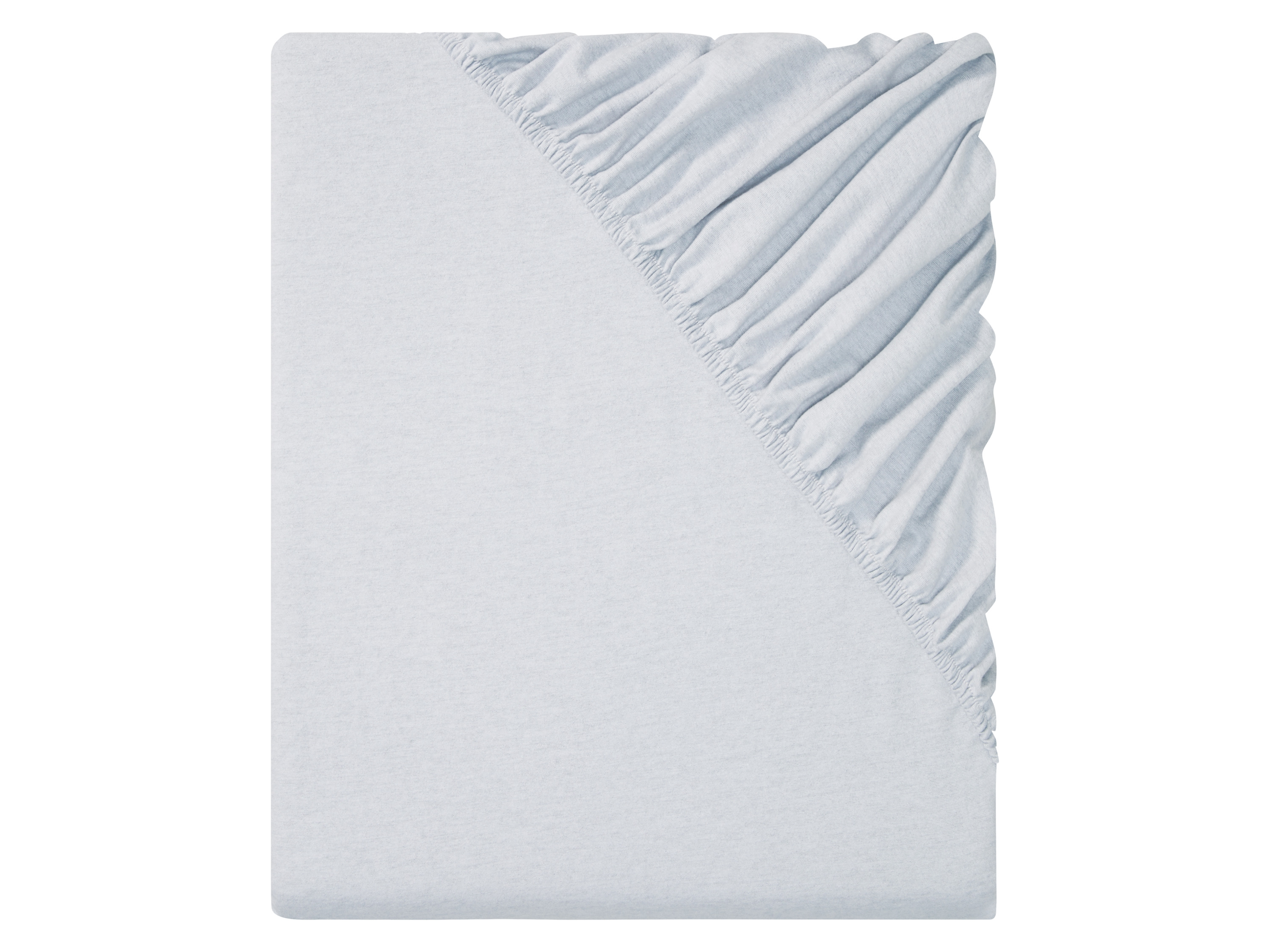 Livarno home Napínací prostěradlo z jemného flanelu, 180-200 x 200 cm (šedá)